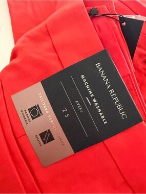 Banana Republic Red Trousers